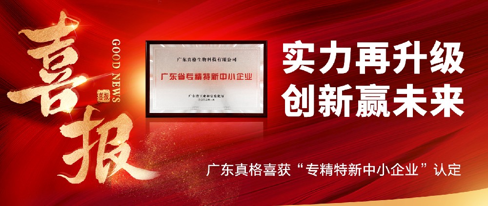 實(shí)力再升級(jí)，創(chuàng)新贏未來(lái)！ ——廣東真格喜獲“專精特新中小企業(yè)”認(rèn)定